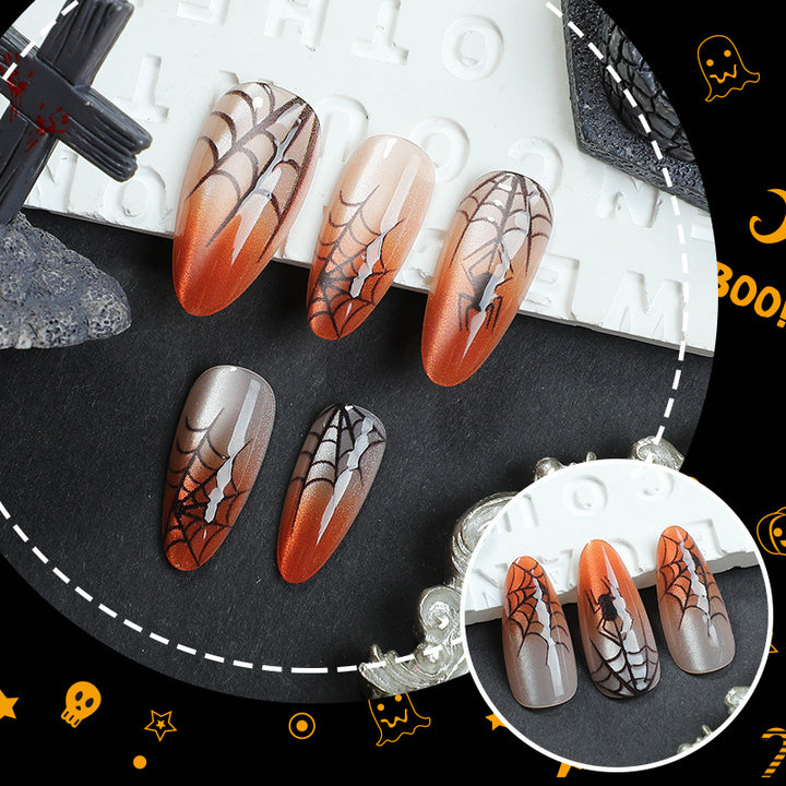 Halloween-Inspired Nail Art Set