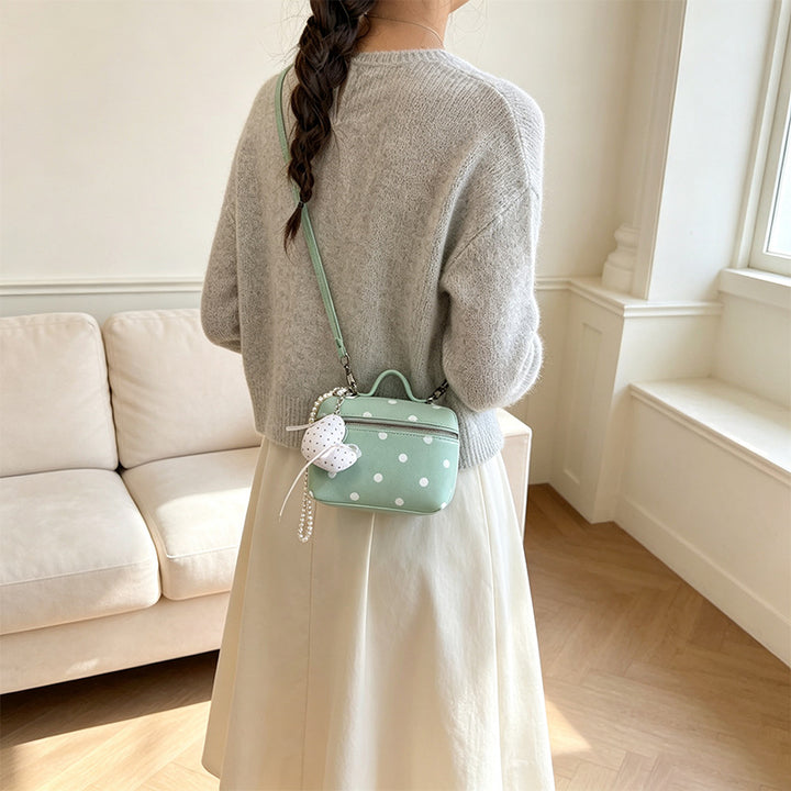 Chic Polka Dot Crossbody Bag Kalsten