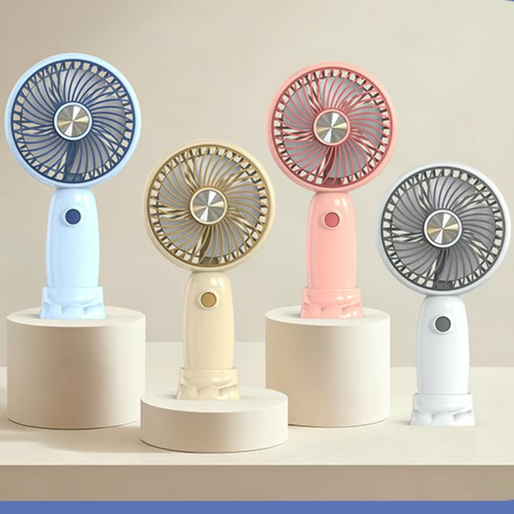 Ladies Portable Mini Fan with Cute Animal Design Kalsten