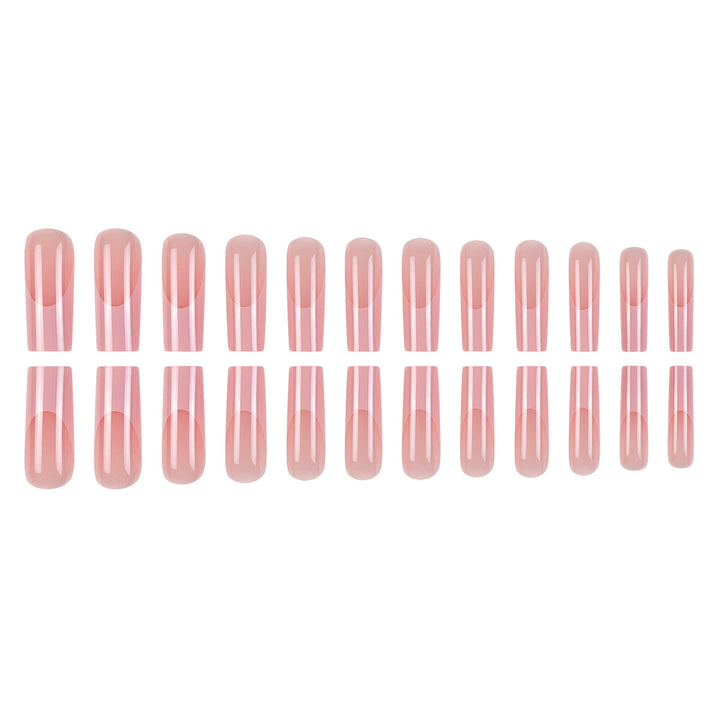 Long Glossy Press-On Nail Set Kalsten