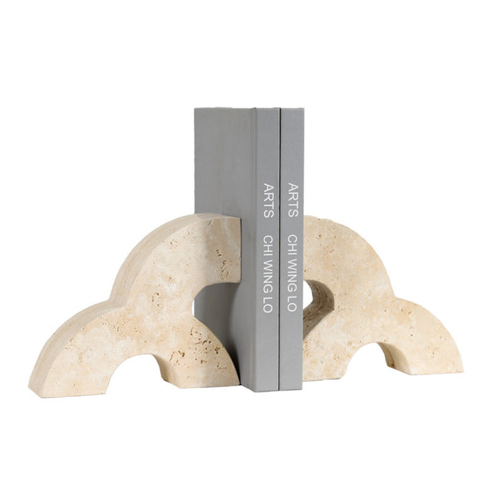 Artistic Geometry Bookends