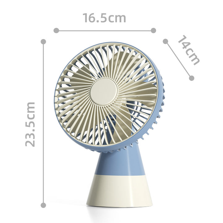 Women Portable Table Fan with Flexible Tilt and Powerful Battery Kalsten