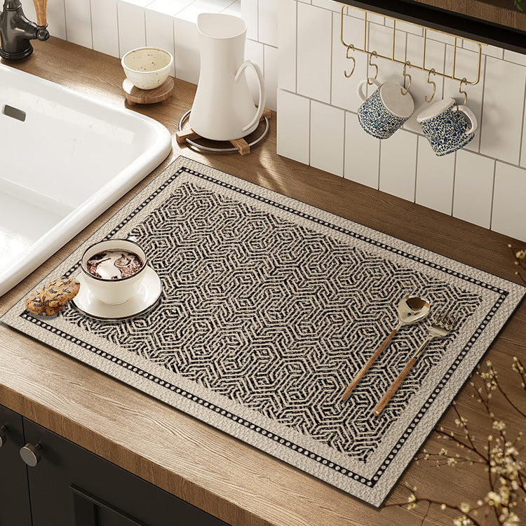 Artistic Floral Kitchen Mat Kalsten