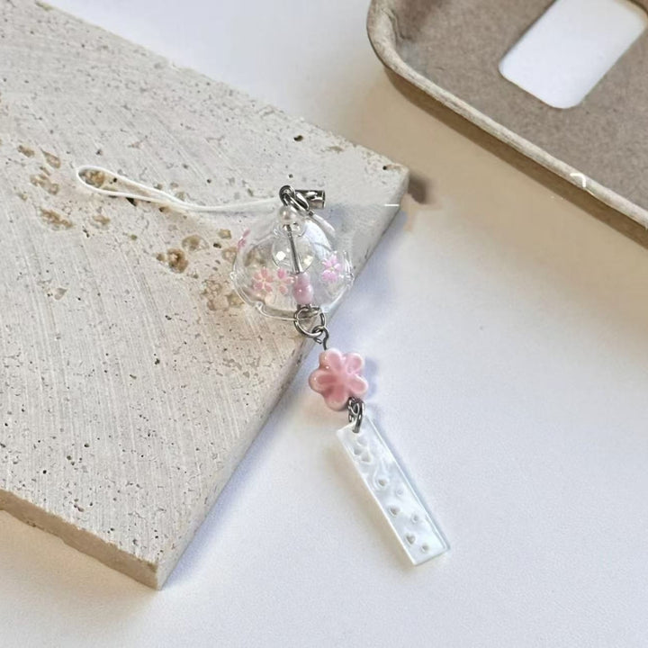 Decorative Floral Charm Keychain Kalsten