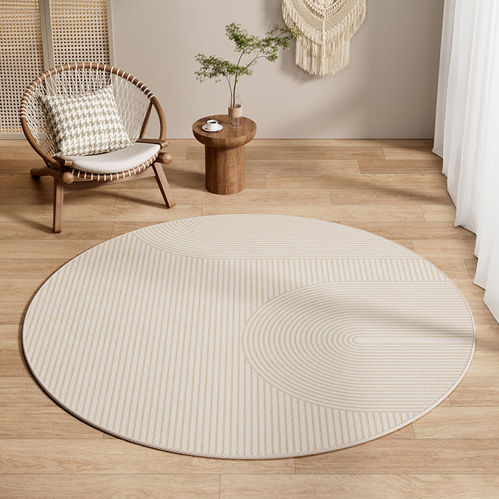 Round Bohemian Area Rug Kalsten