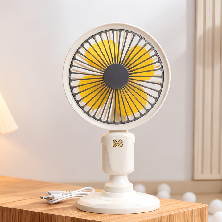 Women portable table fan with versatile tilt adjustment Kalsten