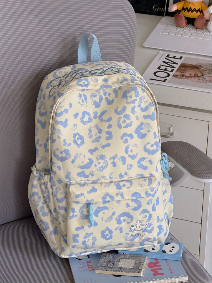 Fashion-Forward Leopard-Print Backpack Kalsten