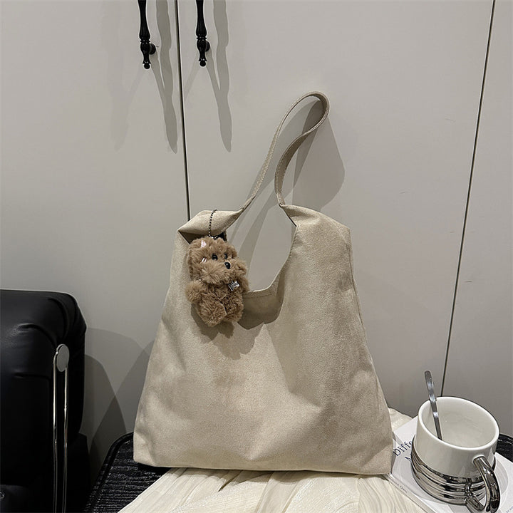 Suede Slouchy Hobo Bag Kalsten