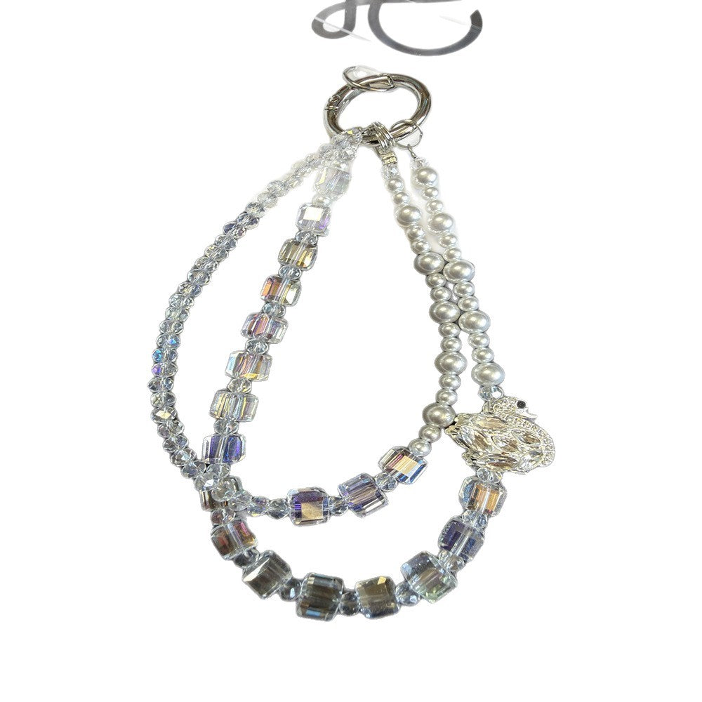 Elegant Multi-Strand Beaded Charm Bracelet Kalsten