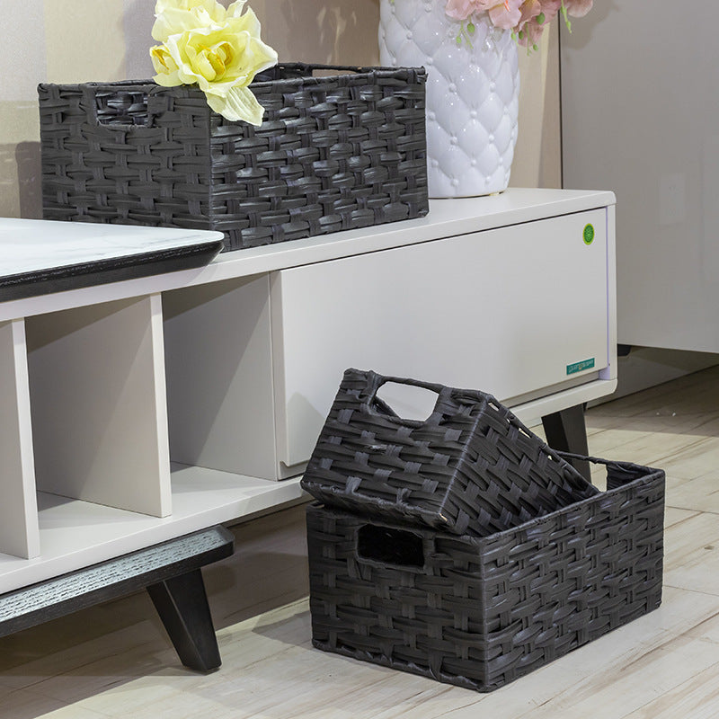 Stylish Woven Storage Bin Kalsten