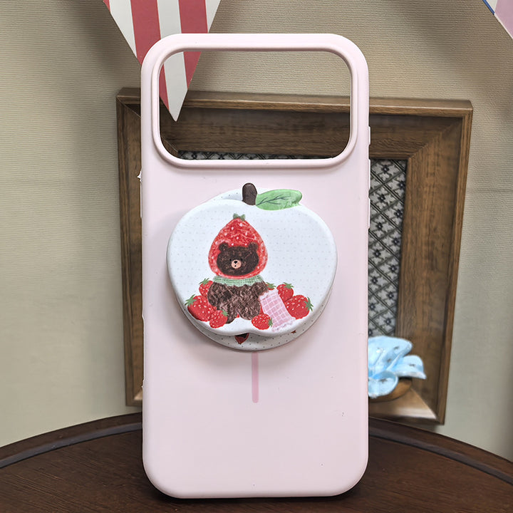 Adorable Bear-Themed Phone Grip Kalsten