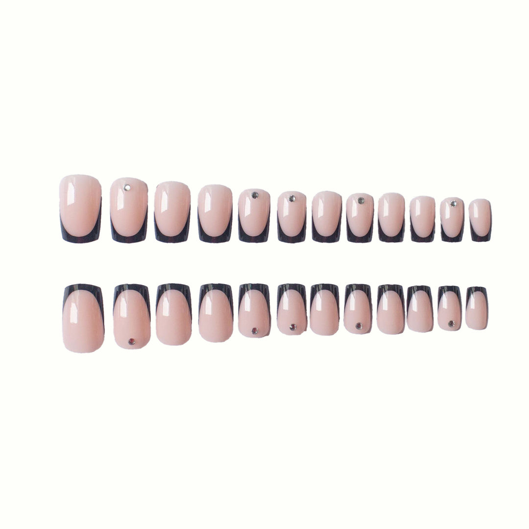 Chic French Tip Nail Art Set