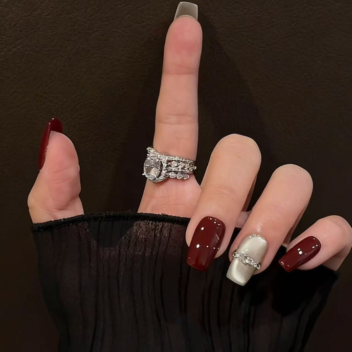 Elegant Press-On Nail Enhancements