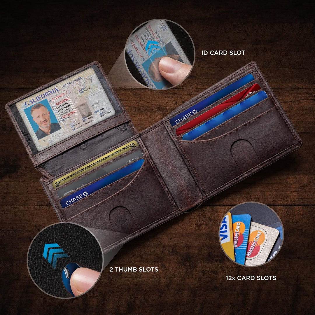 Classic Leather Cardholder Wallet Kalsten