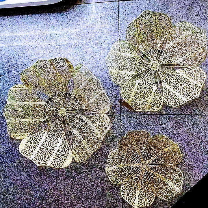 Decorative Floral Wall Art Sculpture Kalsten