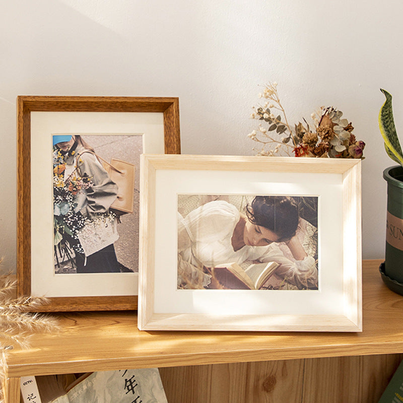 Rustic Wooden Gallery Picture Frame for Home