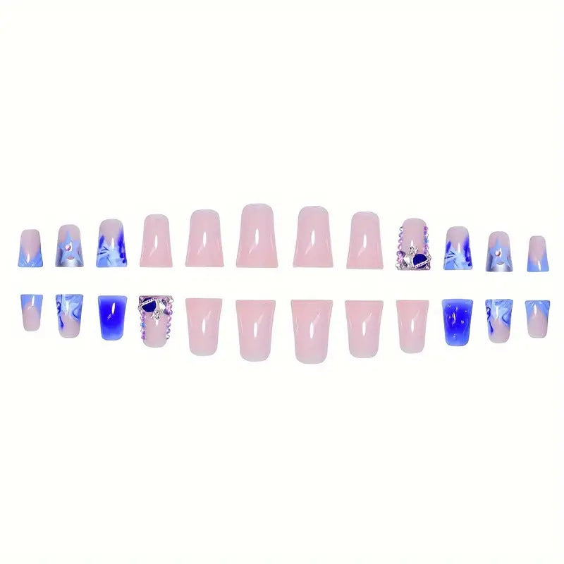 Decorative 3D Water Droplet Nail Art Extensions Kalsten