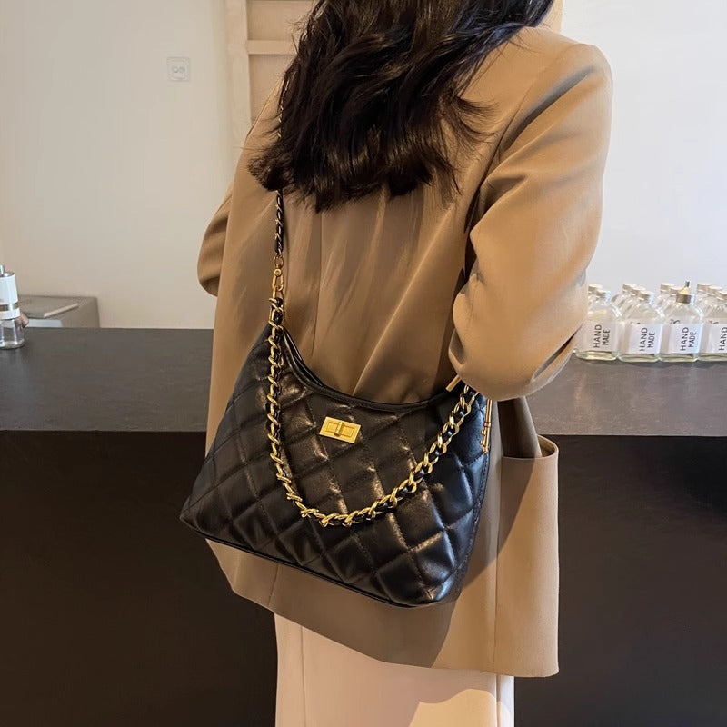 Chic Quilted Chain Bag Kalsten