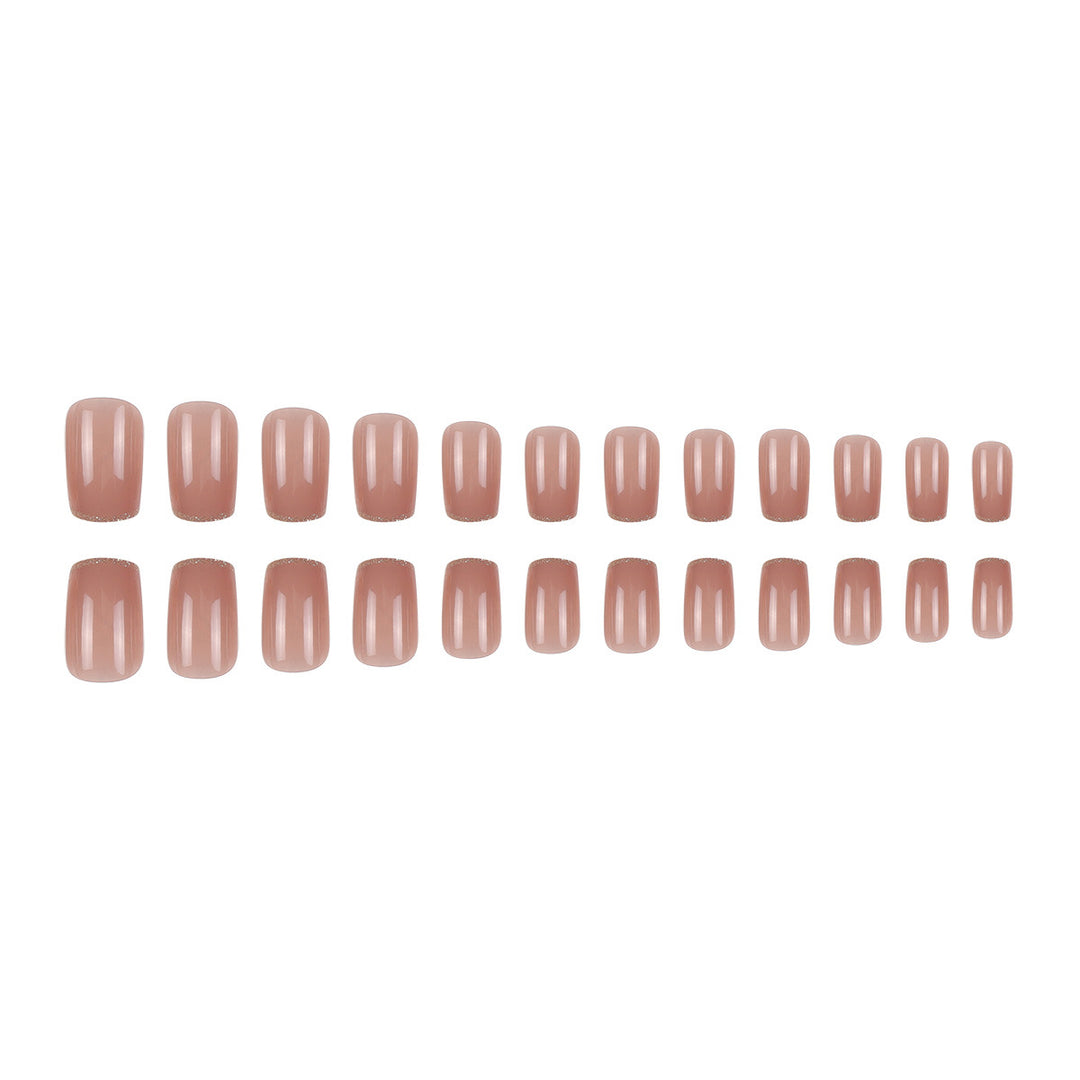Elegant Acrylic French Tip Nail Extensions Kalsten