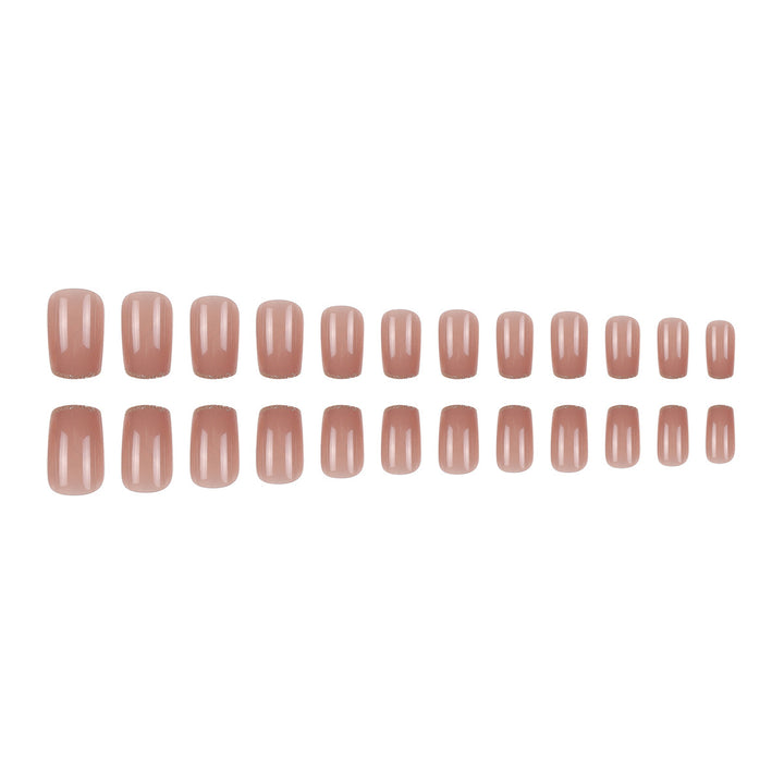 Elegant Acrylic French Tip Nail Extensions Kalsten