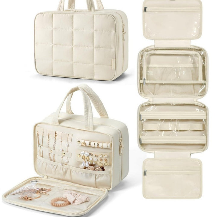 Jewelry organizer bag with multiple compartments Kalsten