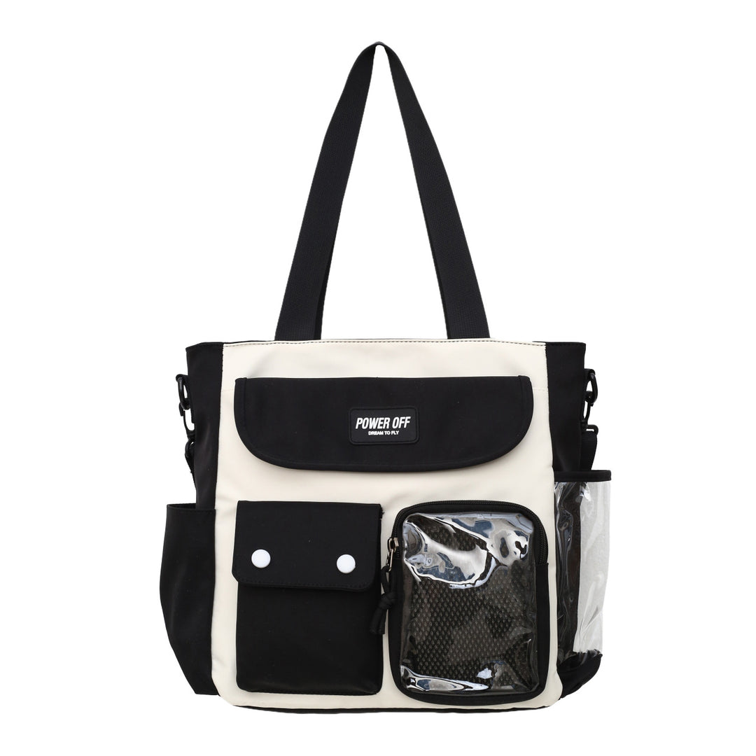 Multi-Pocket Utility Tote Bag Kalsten