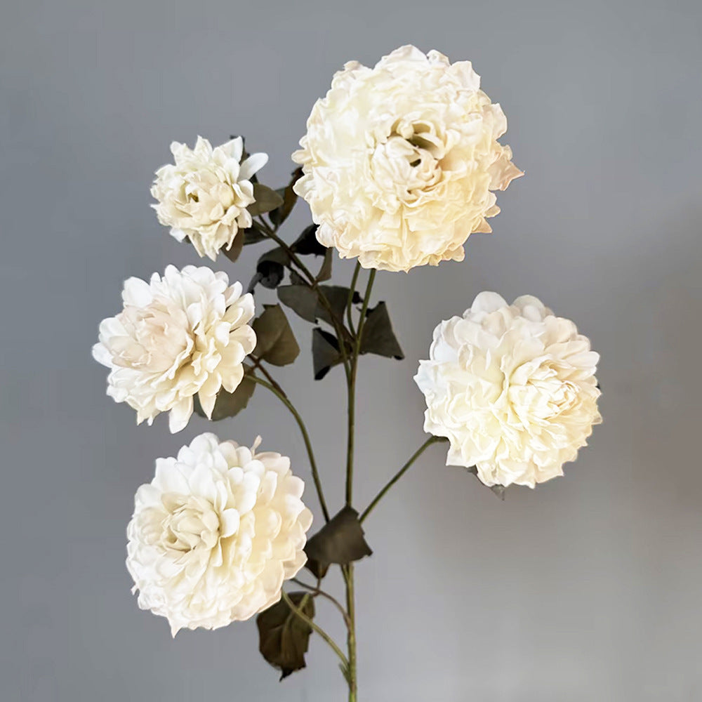 Elegant Artificial Dahlia Bouquet