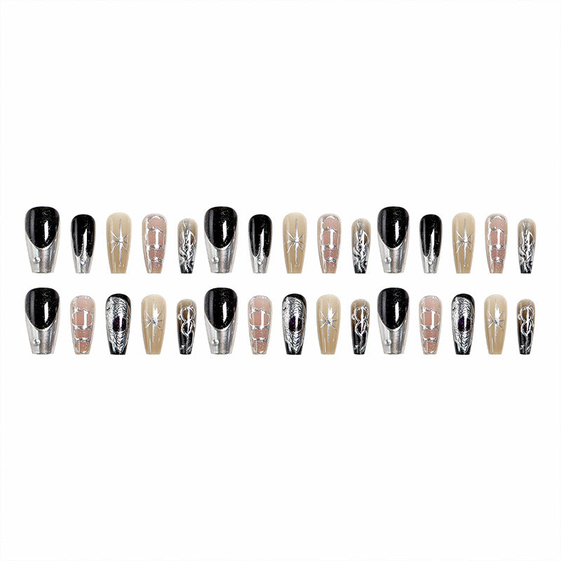 Artful nail tips with elegant patterns Kalsten