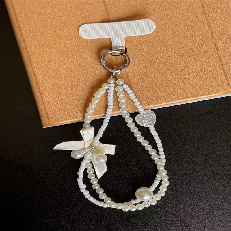 Elegant Beaded Charm Keychain Kalsten 1790135075