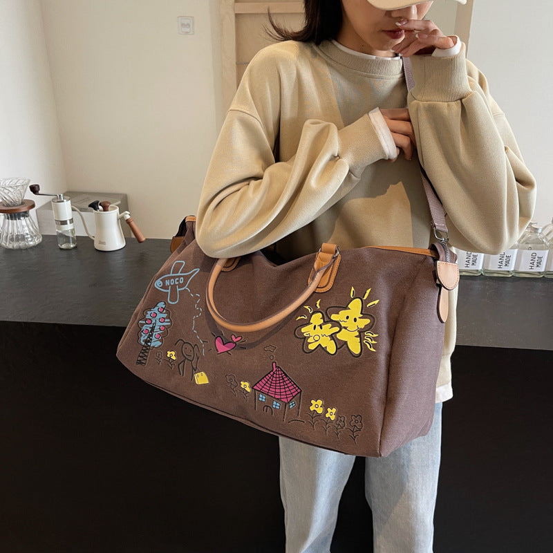 Creative Patterned Travel Duffle Bag Kalsten