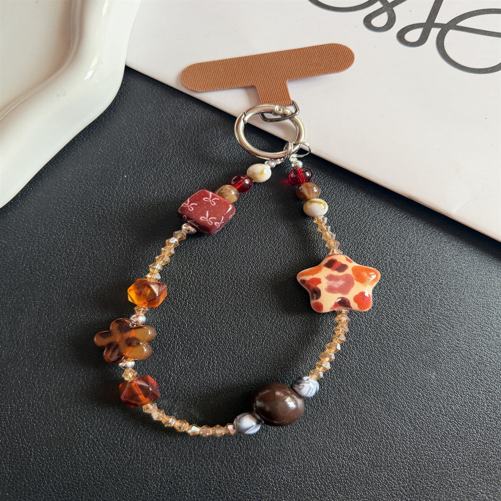 Colorful Beaded Keychain Holder Kalsten 1790134862