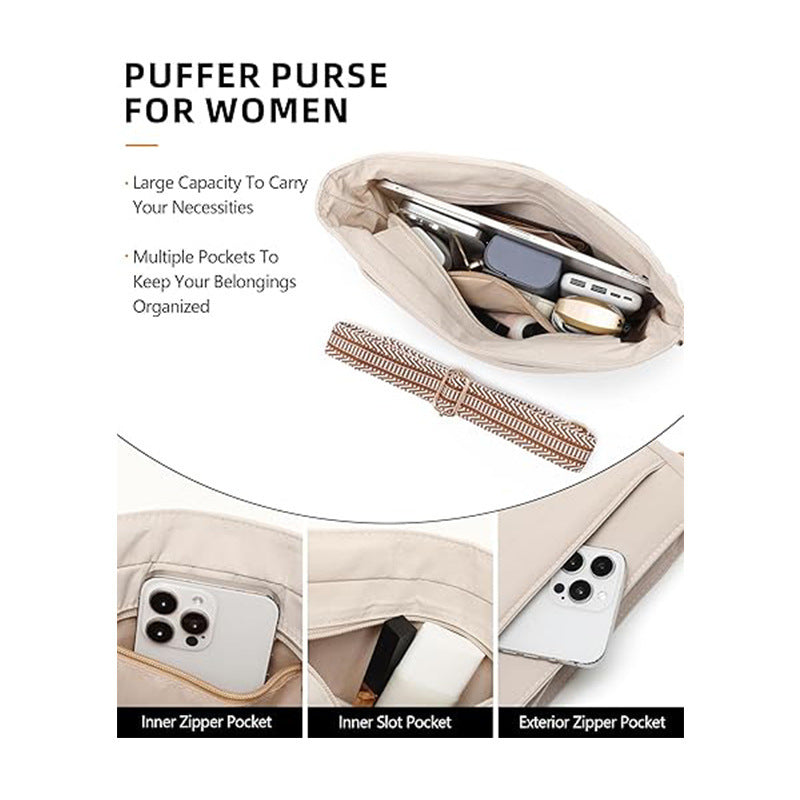 Fashionable shoulder bag with removable card case Kalsten