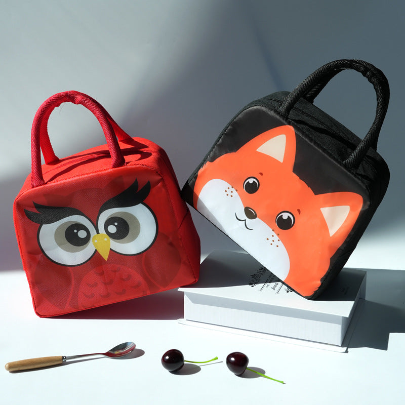 Fun Penguin-Themed Insulated Lunch Bag