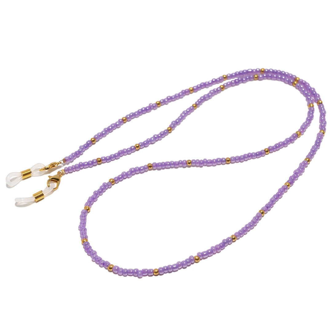 Double-Strand Beaded Eyewear Chain kalsten