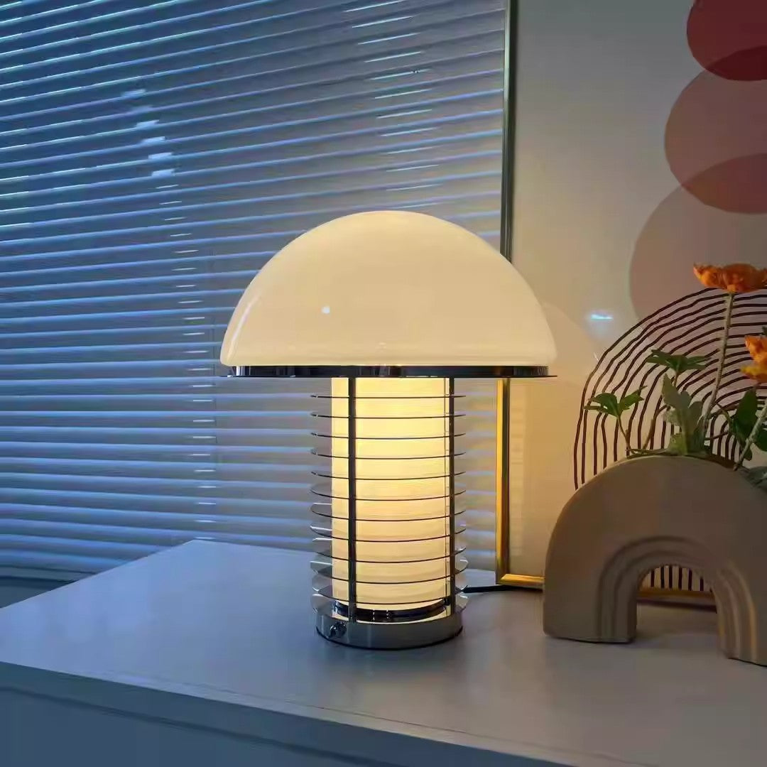 Stylish Modern Table Lamp with Decorative Metallic Base