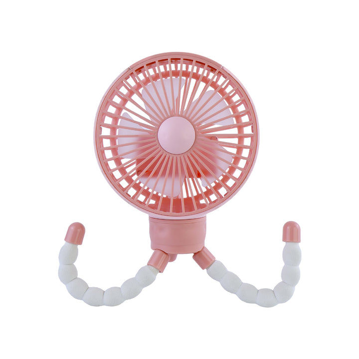 Women's Portable Flexi- Hand Fan with Flexible Stand Kalsten
