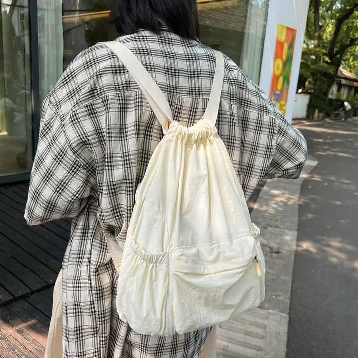 Drawstring Casual Backpack