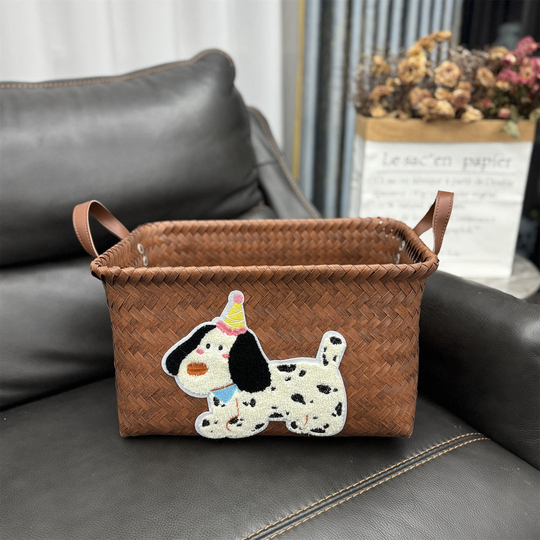 Woven storage basket Kalsten