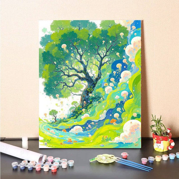 Creative Paint-by-Numbers Art Kit Kalsten