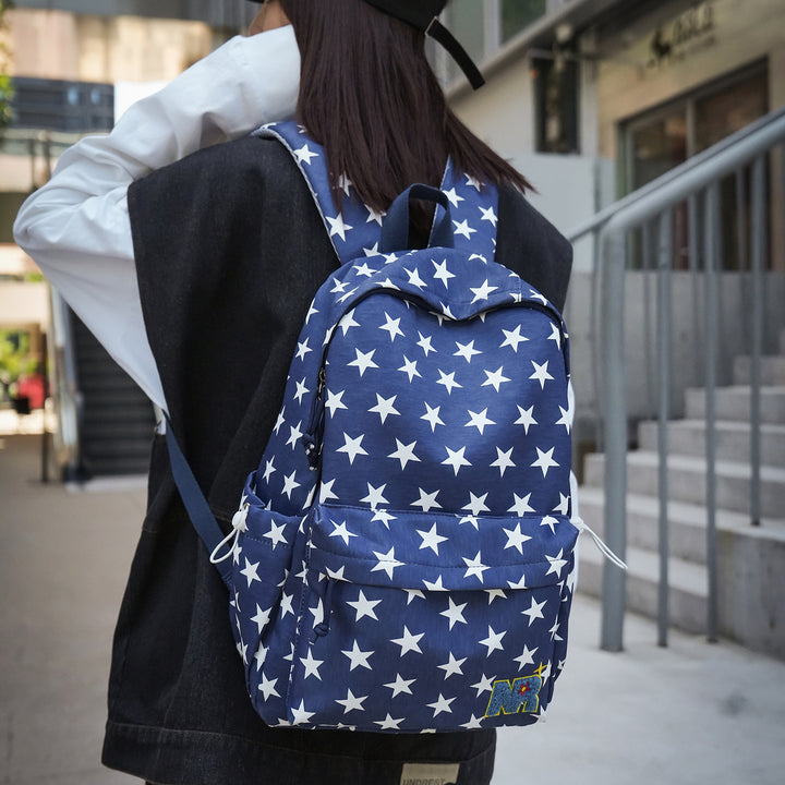 Stylish Star-Patterned Backpack Kalsten 1791204182