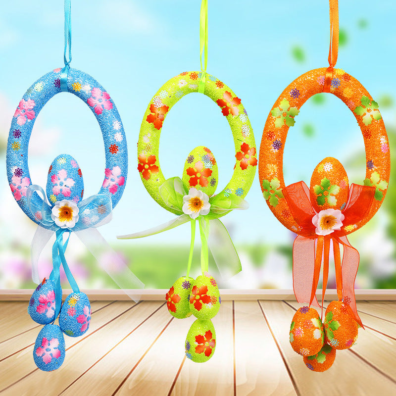 Decorative Spring Floral Wreath Kalsten