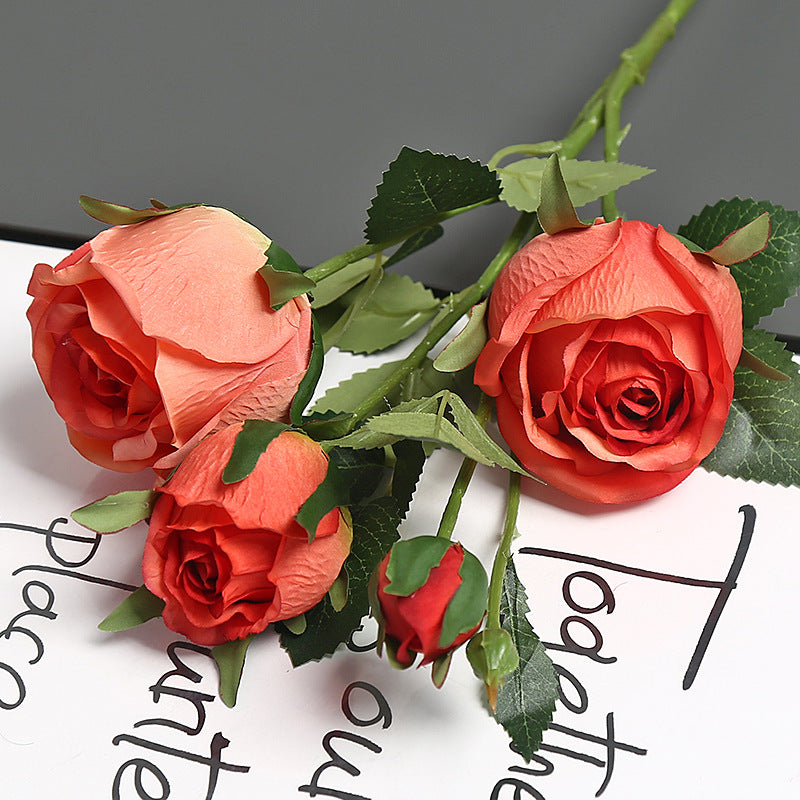 Realistic Artificial Rose Arrangement