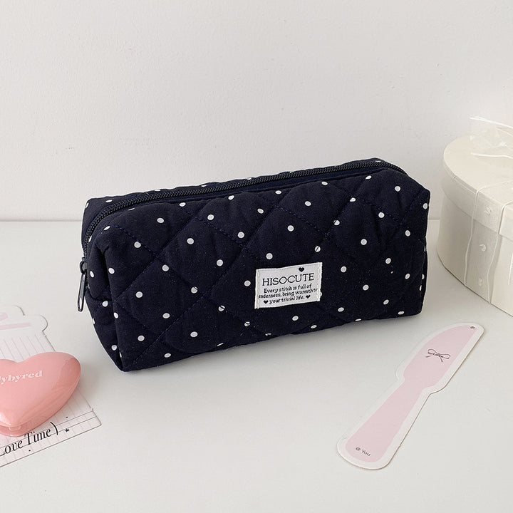 Quilted Elegance Pencil Case