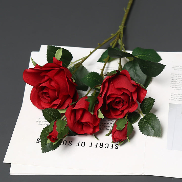Soft Silk Rose Arrangement
