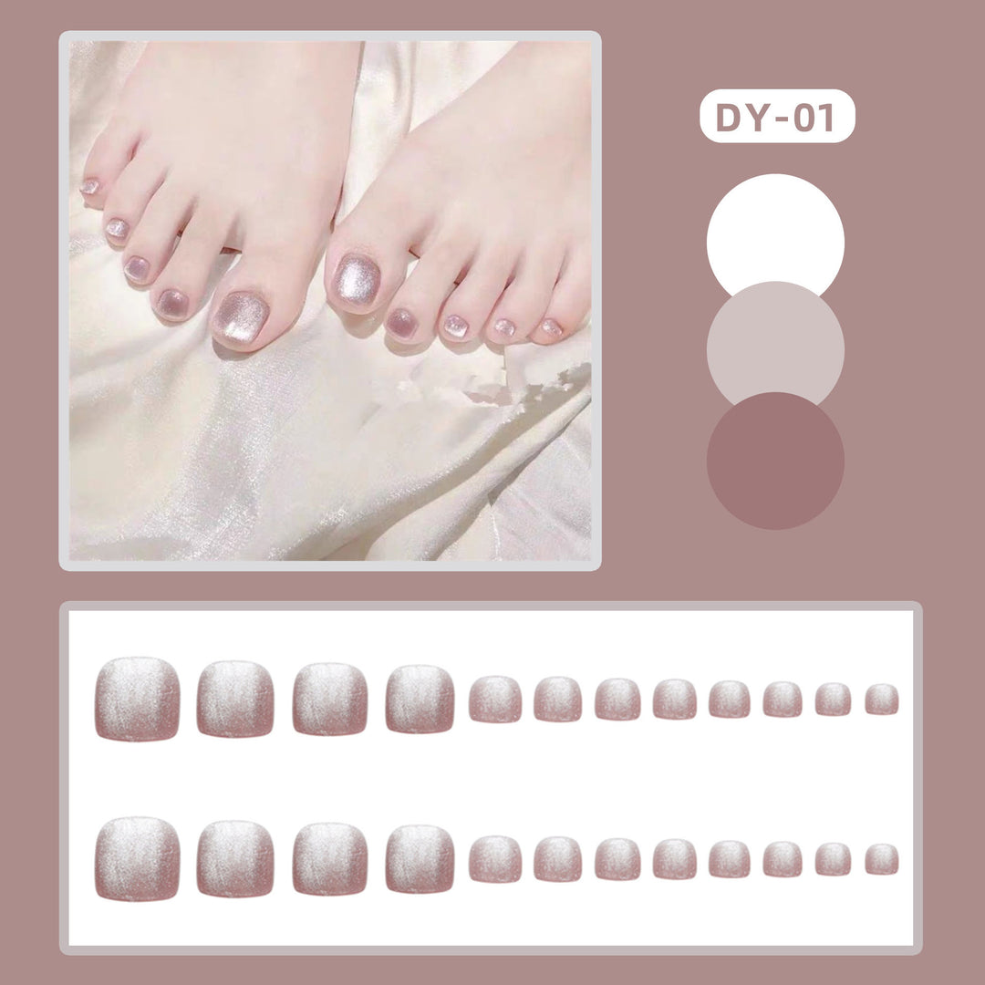 Premium Glossy Press-On Toenails Kalsten 1790727439