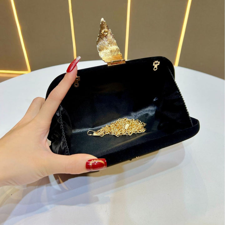 Elegant Velvet Evening Clutch