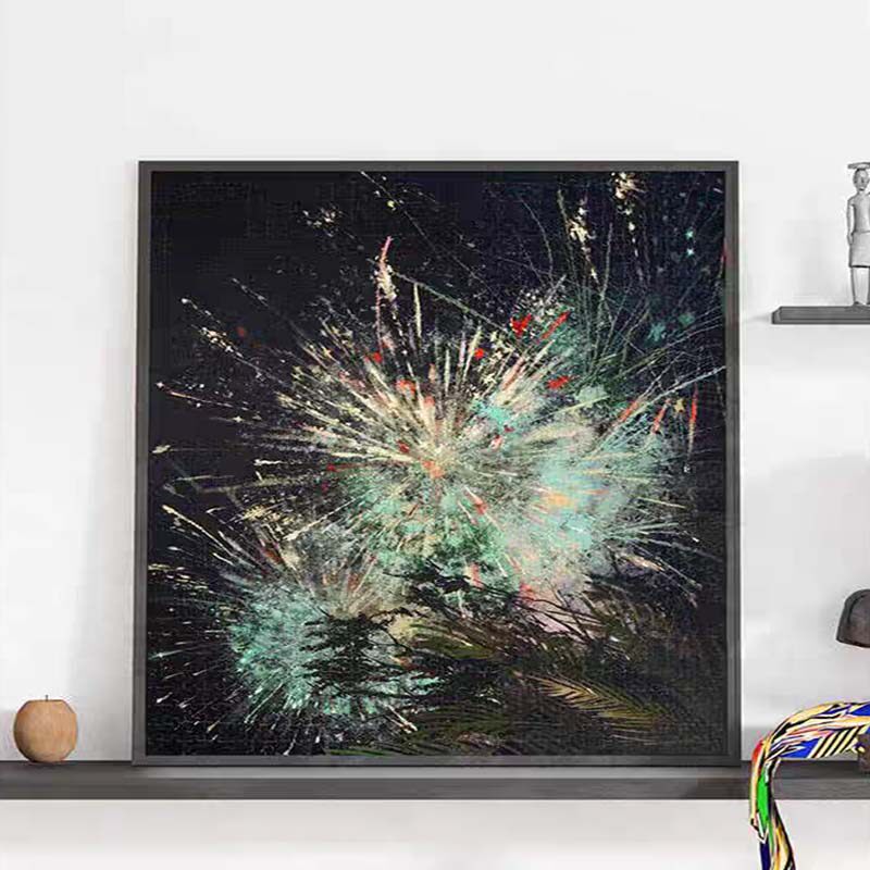 Colorful Abstract Canvas Art