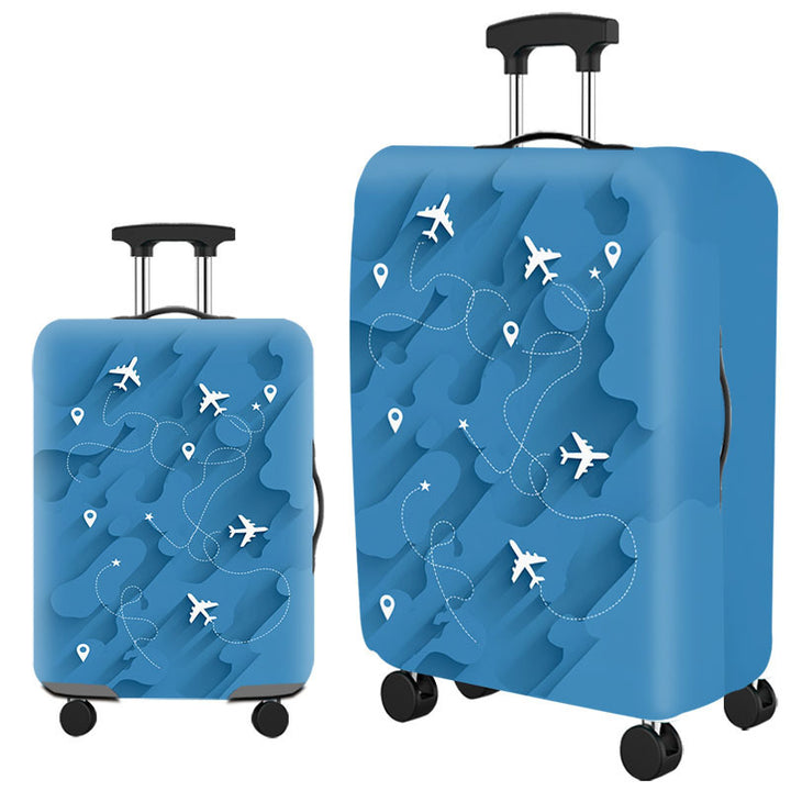 Artistic Cat-Themed Hard Shell Suitcase Kalsten