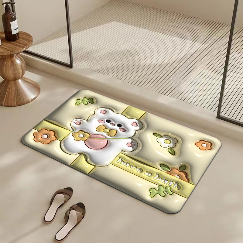 Fun Graphic Bath Mat