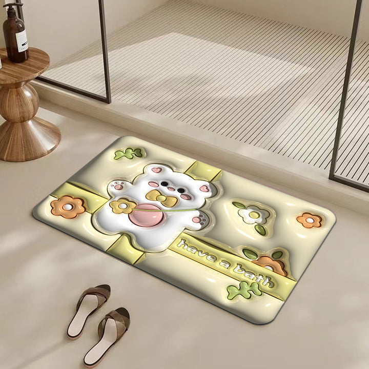 Fun Graphic Bath Mat